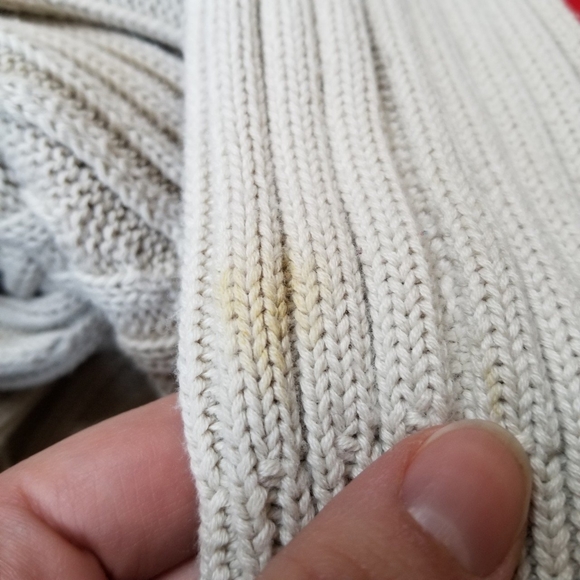 SOLD⚡Vintage 00s y2k Ribbed Zip Up Sweater - Picture 4 of 4